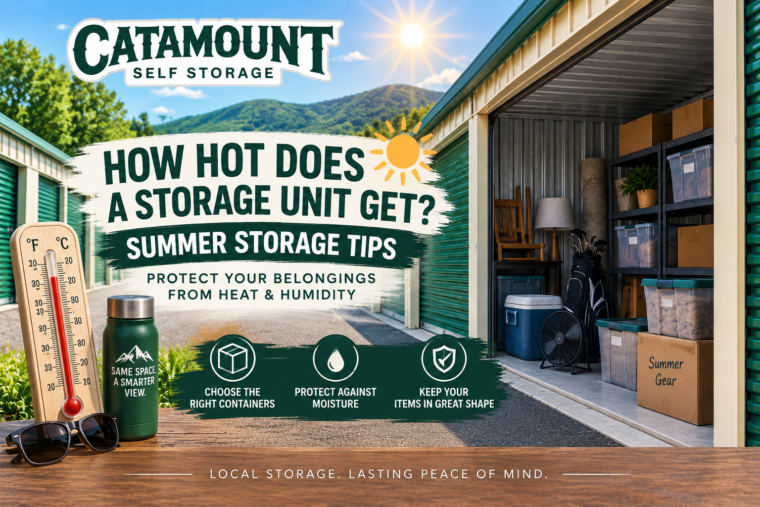 Summer Storage  Tips for Protecting Your Belongings